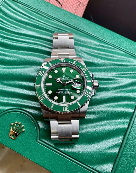 rolex hulk green submariner|Rolex Hulk submariner for sale.